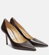 Jimmy Choo Love 85 Leather Pumps