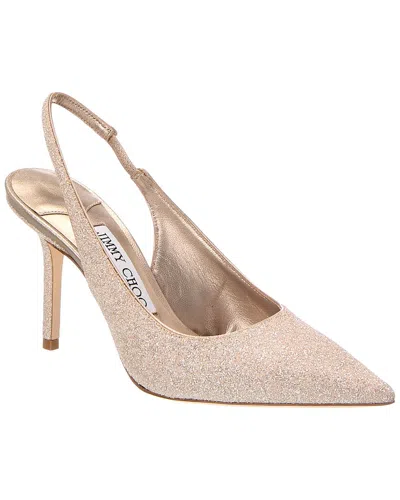 Jimmy Choo Love 85 Leather Slingback Pump In Multi