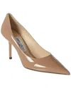 Jimmy Choo Love 65 Pointed-toe Pumps In Beige