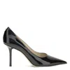 Jimmy Choo Love 85 Patent Pumps In Black