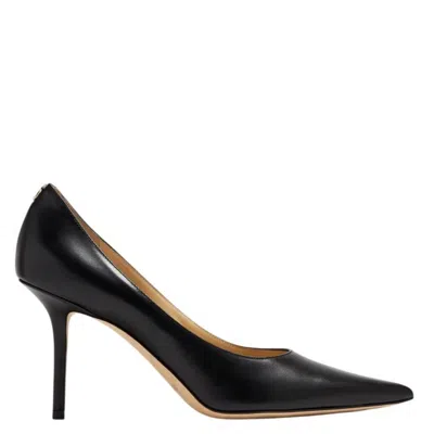 Jimmy Choo Love 85 Pointed-toe Pumps In Black