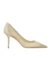 Jimmy Choo Love 85 Glitter Pumps
