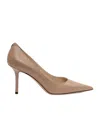 Jimmy Choo Pointed-toe High Heels In Brown