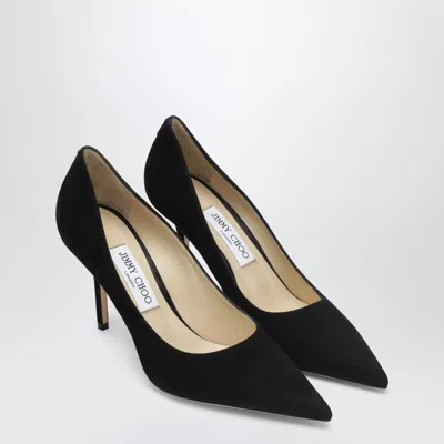 Jimmy Choo Love 85 Pumps In Black Suede