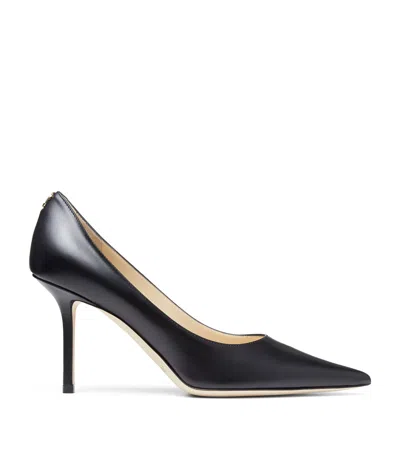 JIMMY CHOO LOVE 85 SUEDE PUMPS