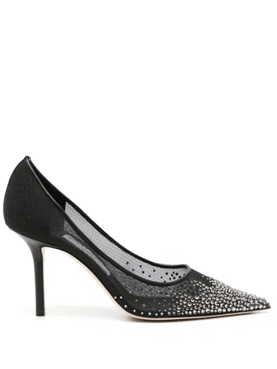Jimmy Choo Love Pumps In Black