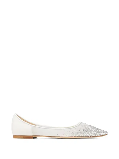 Jimmy Choo Love Ballet Flat In White