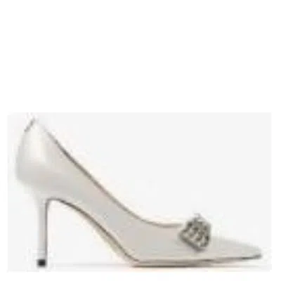 Jimmy Choo Love Bow 85 Leather Pumps In Animal Print