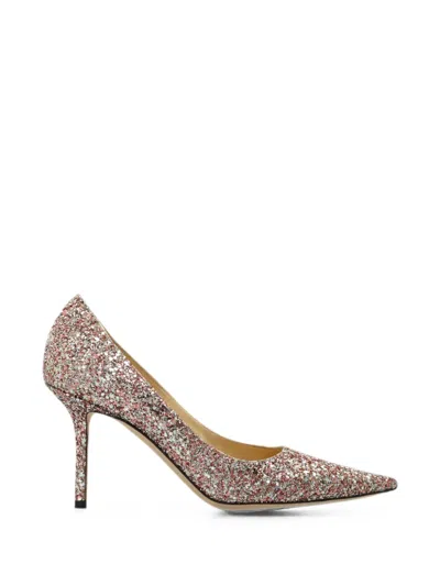 Jimmy Choo Love Heeled Pumps In Pink