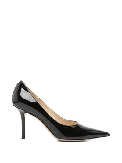 Pre-owned Jimmy Choo Love Leather Pumps In Black