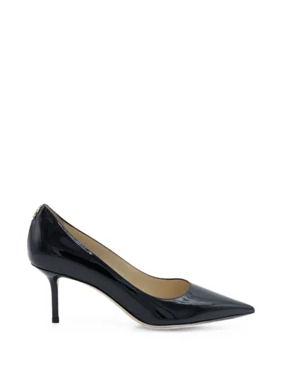 Jimmy Choo Love Patent-leather Pumps In Black
