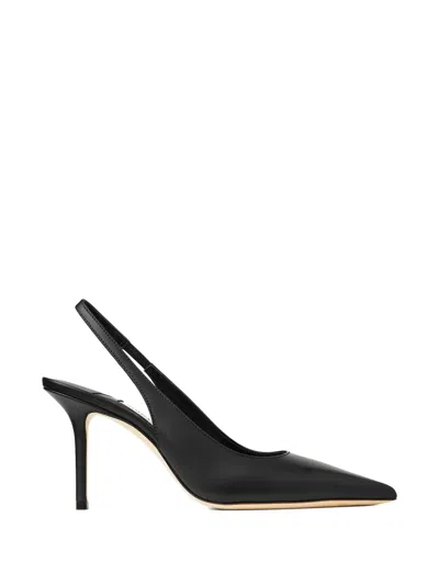 Jimmy Choo Love Pointed Slingback Court Pumps In Black