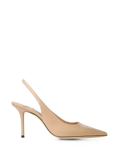 Jimmy Choo Pointed Toe Stiletto Heel Pumps Collection In Neutral