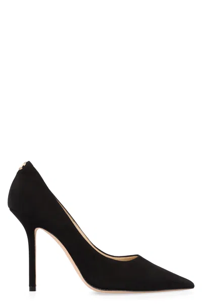 Jimmy Choo Love Pointy-toe Pumps In Black