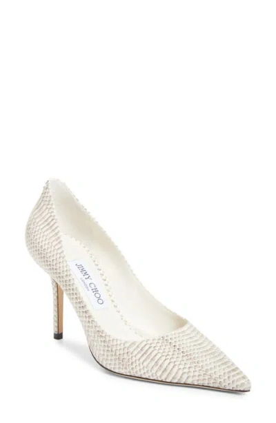 Jimmy Choo Love Pump In Gray