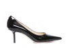 Jimmy Choo Women Love 65 Patent Leather Pumps In Black