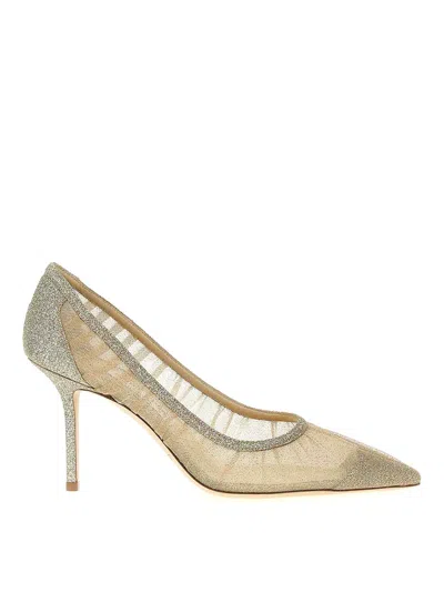 Jimmy Choo Love Pumps In Gold