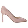 Jimmy Choo Ssense Exclusive Pink Romy 85 Heels In Pink