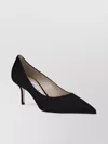 Jimmy Choo Romy 60 Pumps In Navy Blue Suede In Blue