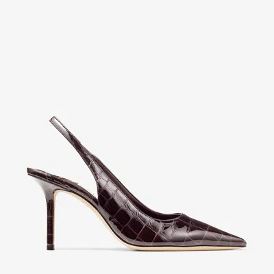 Jimmy Choo Love Sling Back 85 In Brown