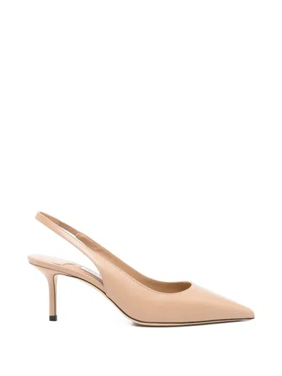 Jimmy Choo Love Slingback Pumps In Nude