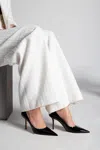 Jimmy Choo Romy 100mm Leather High-heel Pumps In Black