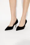 Jimmy Choo Love 65 Suede Pumps In Black