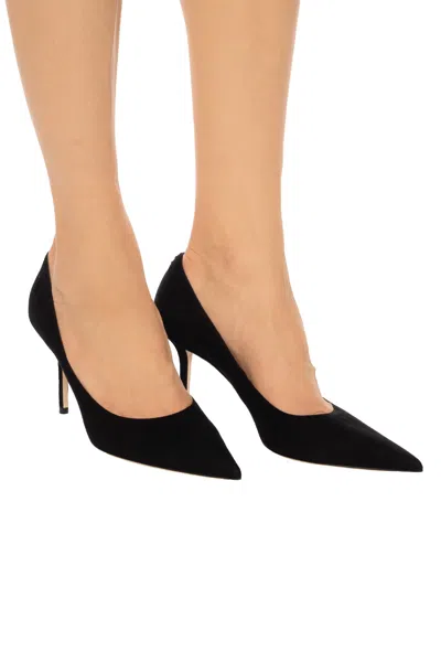 JIMMY CHOO JIMMY CHOO ‘LOVE’ SUEDE STILETTO PUMPS