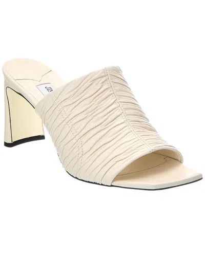 JIMMY CHOO LUA 75 LEATHER SANDAL