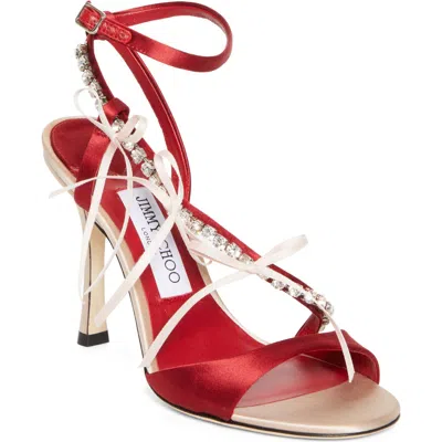 JIMMY CHOO JIMMY CHOO LULA ANKLE STRAP SANDAL