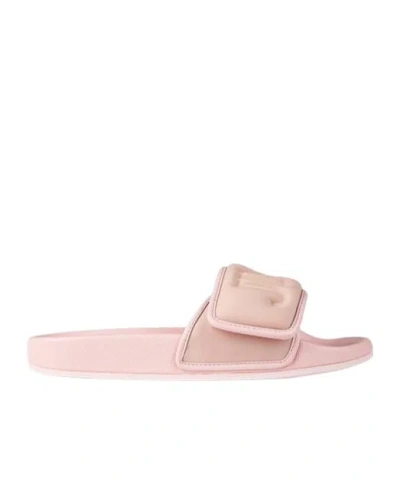 Jimmy Choo Lycra Fitz/f Sliders In Pink