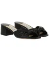 Jimmy Choo Lyn 45 Leather Sandal In Black
