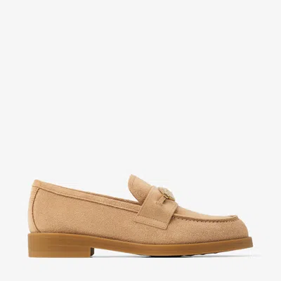 Jimmy Choo Maddie Diamond In Biscuit