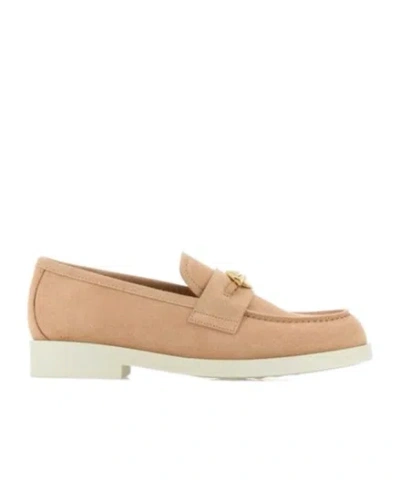 JIMMY CHOO JIMMY CHOO MADDIE DIAMOND SLIP-ON LOAFERS