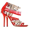 Jimmy Choo Maitai Sandals In Red Suede In Red