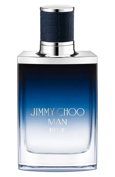 Jimmy Choo Man Blue 6.7 oz Eau De Toilette Spray In Transparent