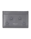 Jimmy Choo Man Document Holder Grey Size - Calfskin In Gray