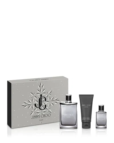 Jimmy Choo Man Eau De Toilette Gift Set In Transparent