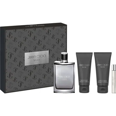Jimmy Choo Man Eau De Toilette Gift Set In Transparent