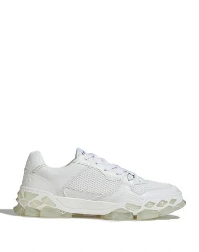 Jimmy Choo Man Sneakers White Size 8 Leather