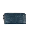 Jimmy Choo Man Wallet Blue Size - Leather