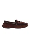 Jimmy Choo Manon F Loafers In Burgundy