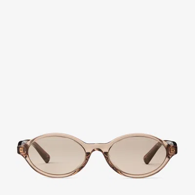 Jimmy Choo Marais In Metallic