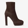 Jimmy Choo Marene Ankle Boot 120 In Brown
