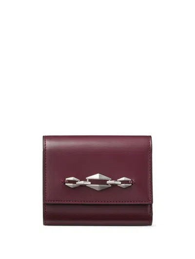 Jimmy Choo Marinda Portemonnaie In Burgundy