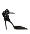 Jimmy Choo Marja 100 Leather Pumps In Black