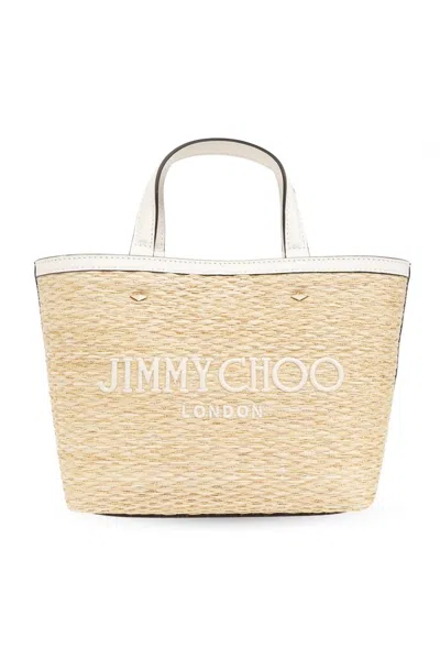 Jimmy Choo Marli Mini Shoulder Bag In Beige