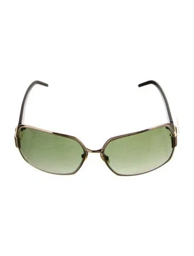 Pre-owned Jimmy Choo Marlon/s Oversize Sunglasses In Brown