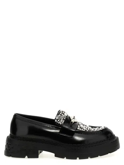 JIMMY CHOO 'MARLOW DIAMOND' LOAFERS