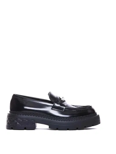 JIMMY CHOO MARLOW DIAMOND LOAFERS